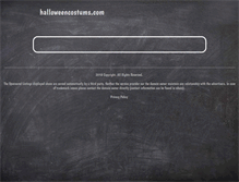 Tablet Screenshot of halloweencostums.com